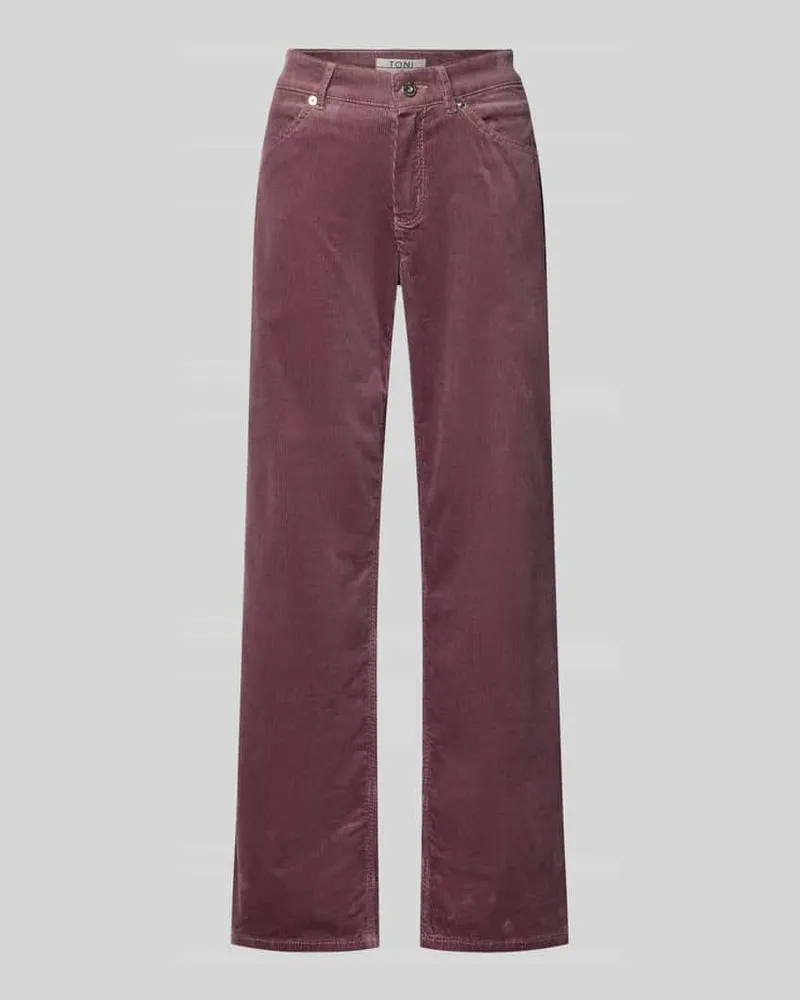TONI Wide Fit Cordhose mit Eingrifftaschen Modell 'Liv Mauve