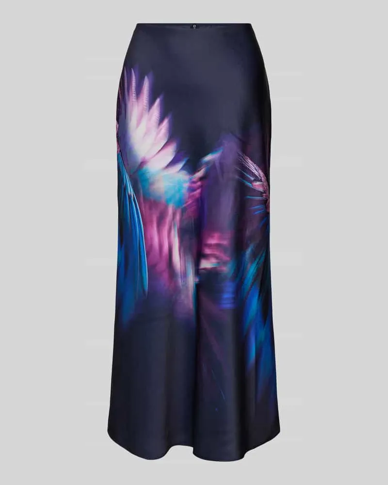 Ted Baker Midirock mit gelegten Falten Modell 'GILAO Marine