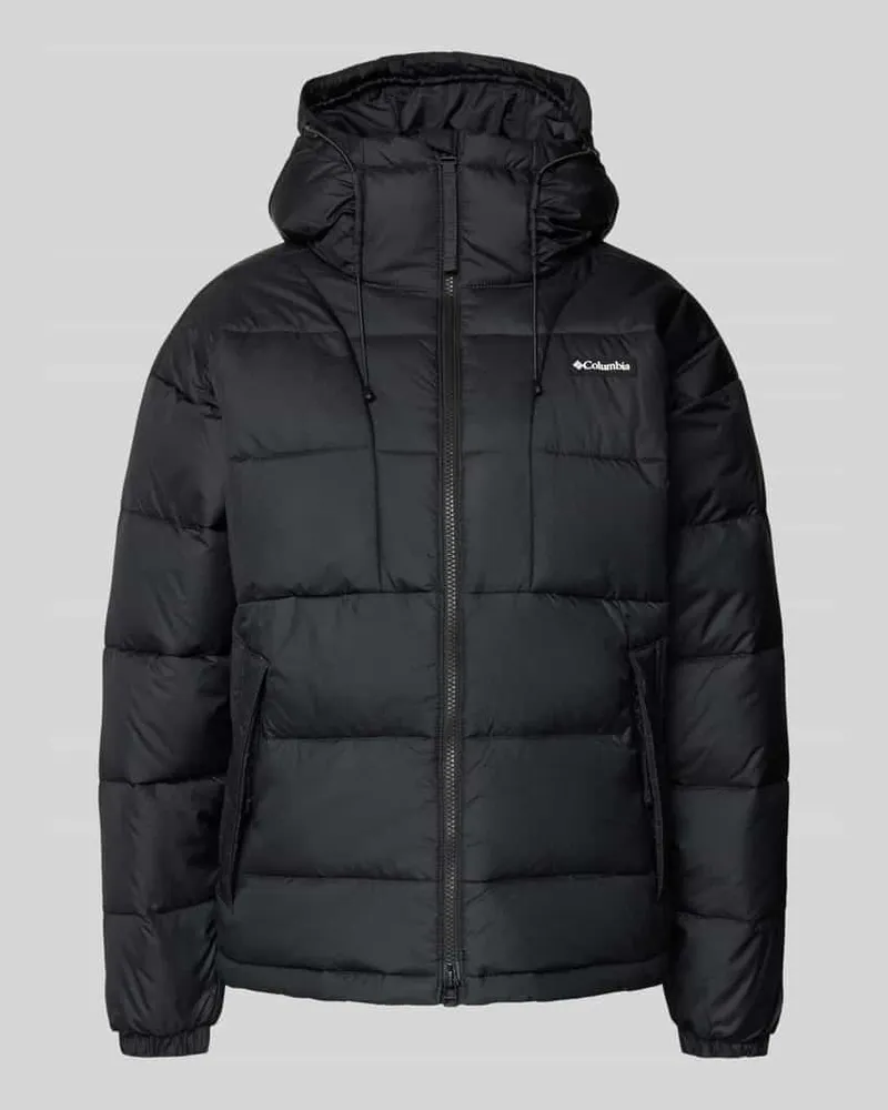 Columbia Sportswear Company Steppjacke mit Label-Patch Modell 'Pike Lake Black