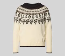 Norwegerpullover aus Wolle Modell 'SULA