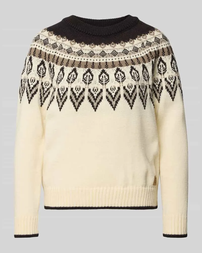 Dale of Norway Norwegerpullover aus Wolle Modell 'SULA Offwhite