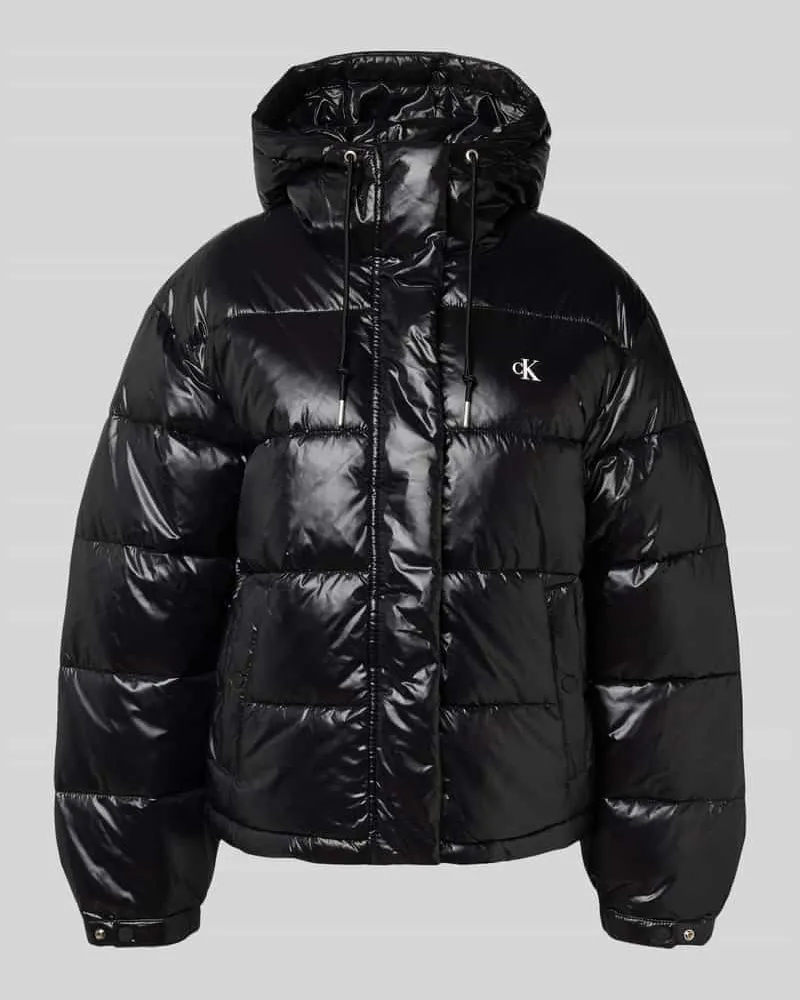 Calvin Klein Steppjacke mit Logo Modell 'SHINE PUFFER JACKET Black