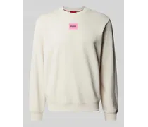 Sweatshirt mit Label-Patch