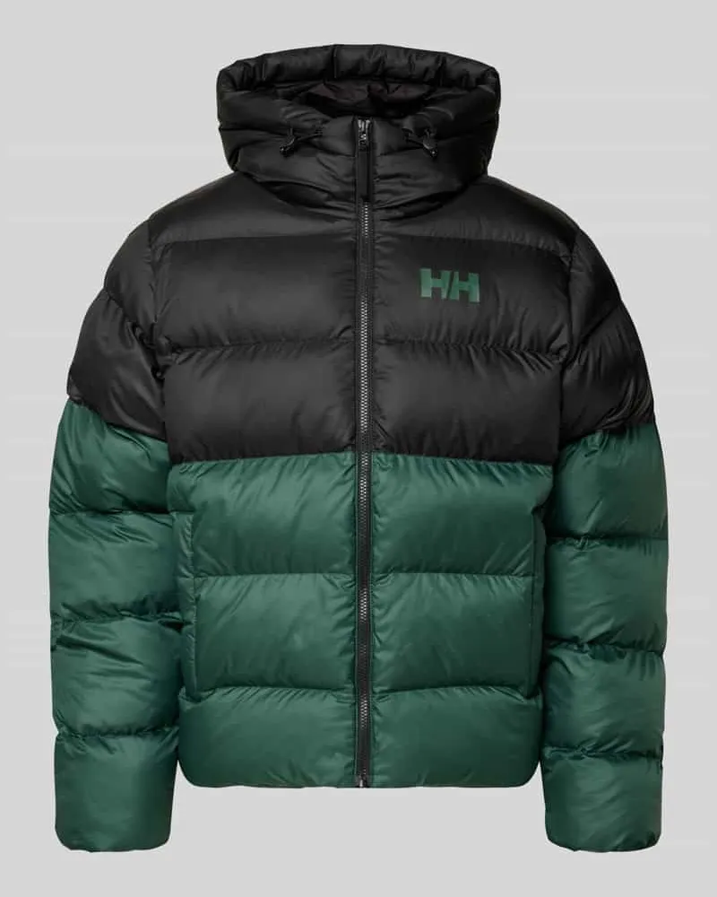 Helly Hansen Steppjacke mit Kapuze Dunkelgruen
