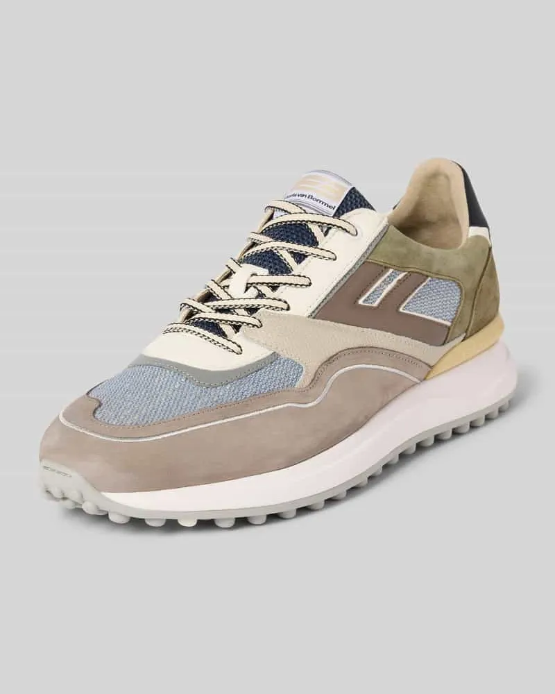 Floris van Bommel Sneaker mit Label-Details Modell 'Noppi Hellblau