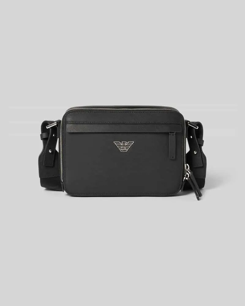 Emporio Armani Handtasche mit verstellbarem Schulterriemen Black