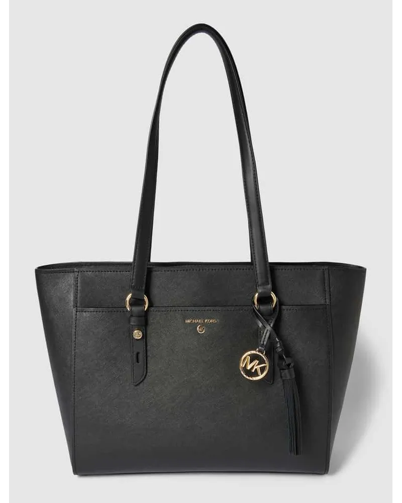 Michael Kors Shopper aus Leder mit Label-Detail Modell 'SULLIVAN Black