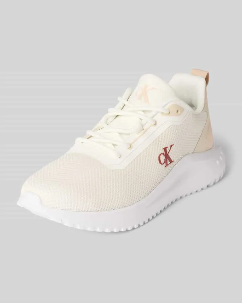 Calvin Klein Sneaker mit Logo-Details Modell 'EVA RUNNER Weiss