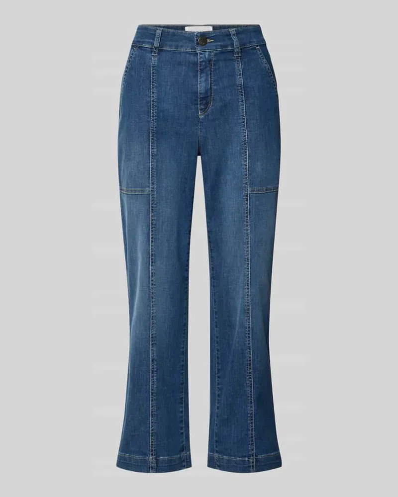 TONI Jeans in 7/8-Länge Modell 'Liv Wide Blau