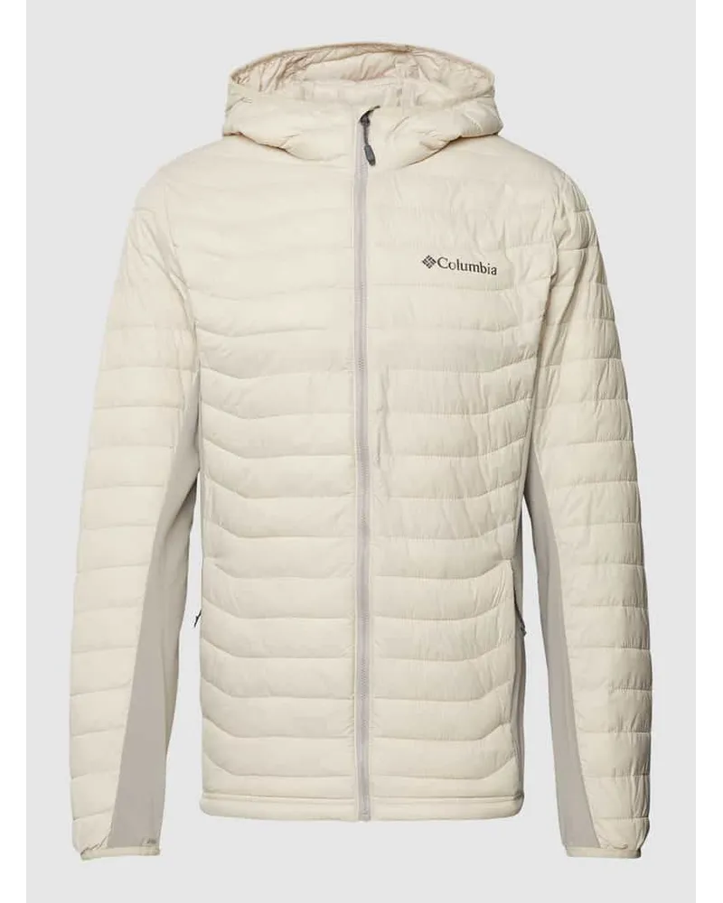 Columbia Sportswear Company Steppjacke mit Label-Print Sand