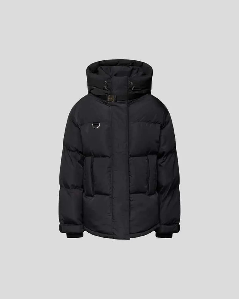Shoreditch Ski Club Steppjacke mit Eingrifftaschen Black