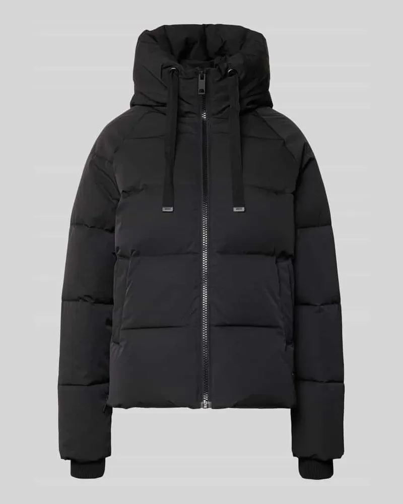 MOSS COPENHAGEN Regular Fit Steppjacke aus Material-Mix Modell 'Pavinaria Black