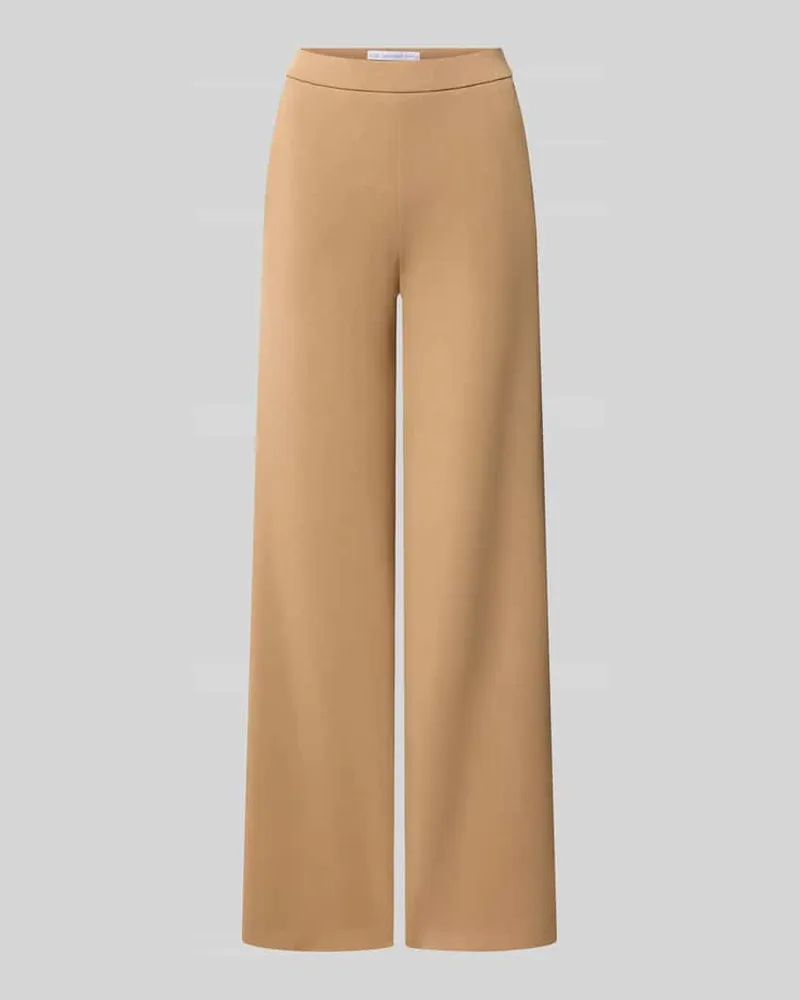 RAFFAELLO ROSSI  Regular Fit Weite Hose mit seitliche Eingrifftaschen Modell 'PALINA Camel