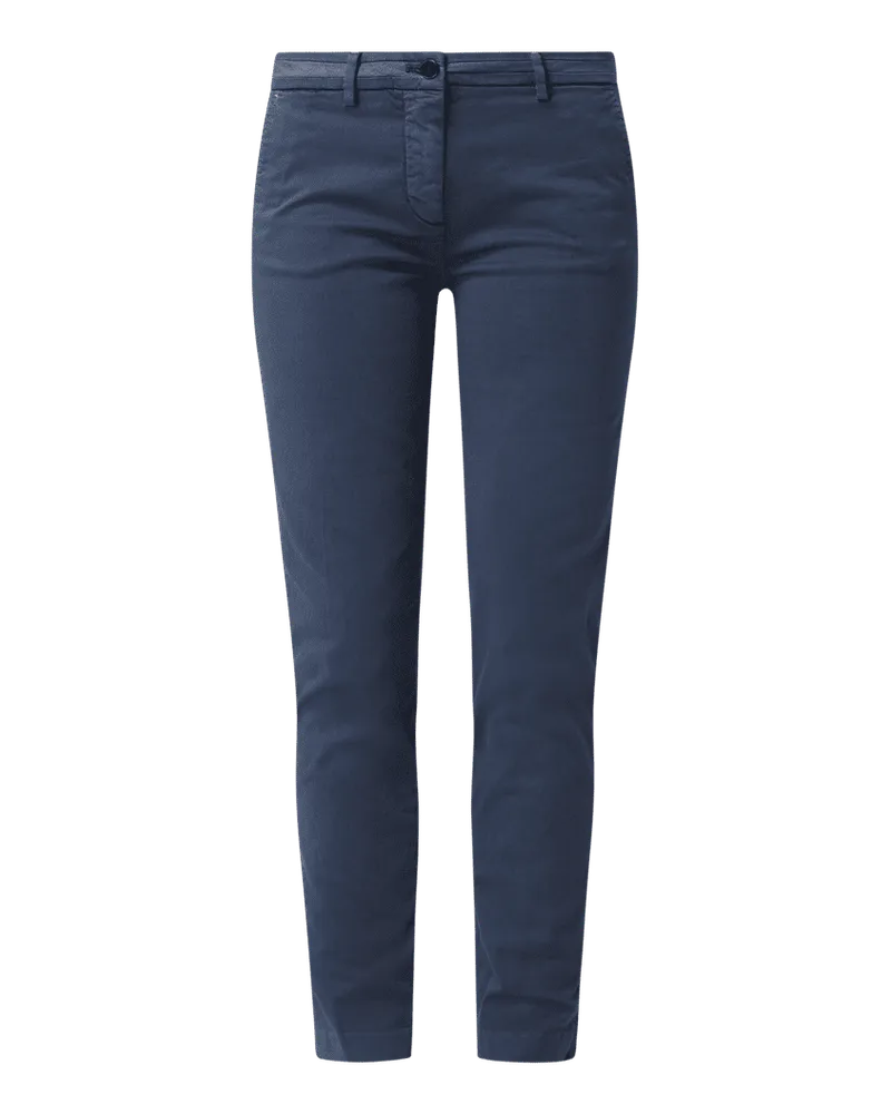 Mason's Straight Fit Chino mit Stretch-Anteil Modell 'NewYork Dunkelblau