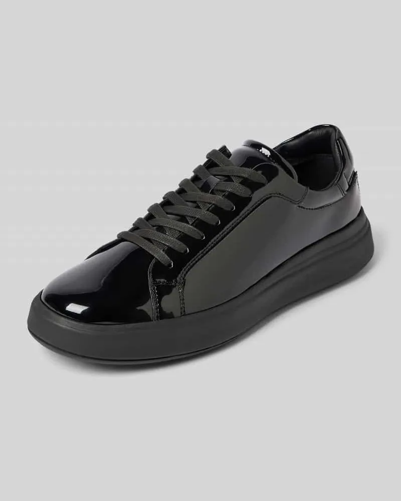 Calvin Klein Sneaker mit Schnürverschluss Black