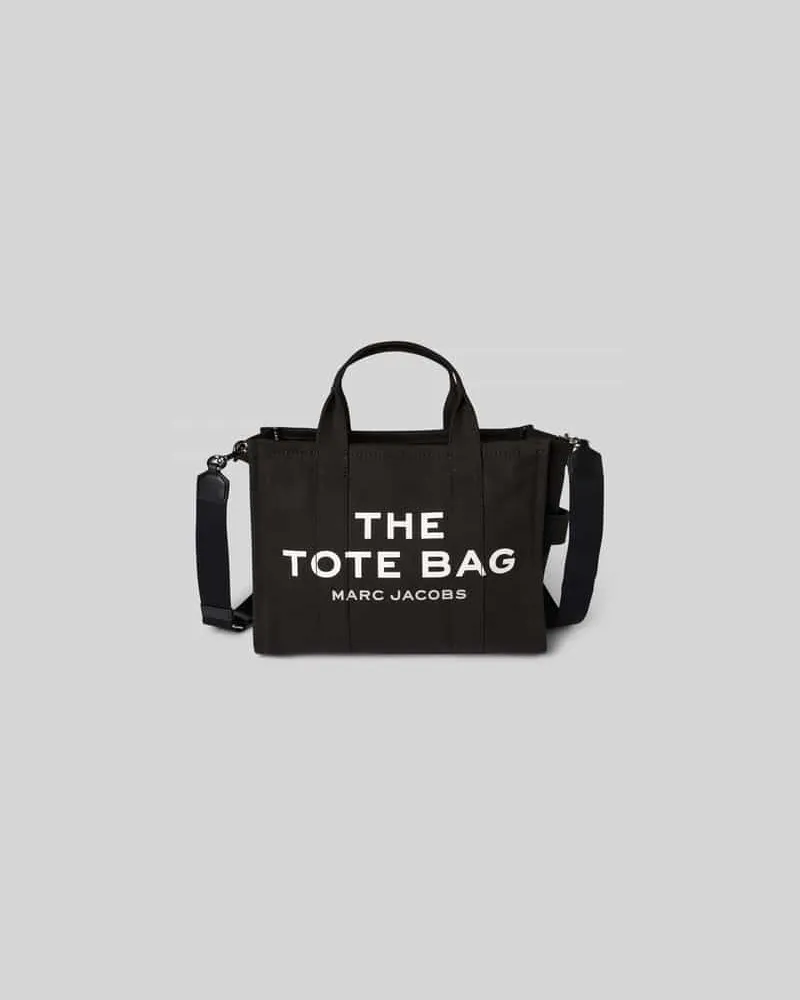 Marc Jacobs Tote Bag mit Logo-Print Black