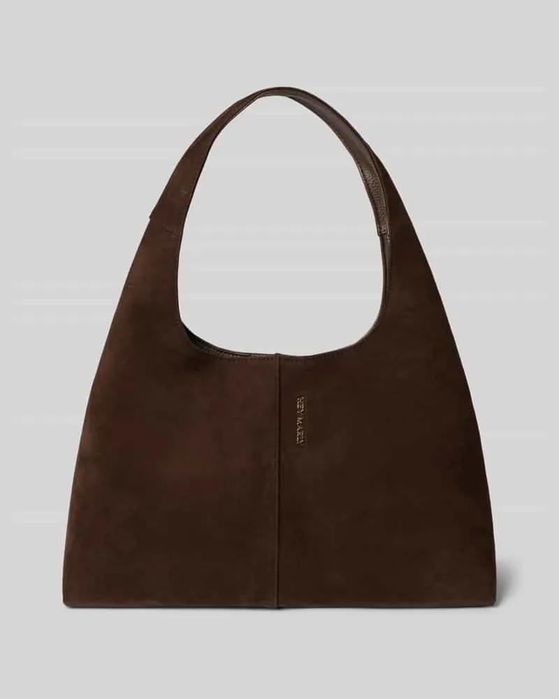 Hey Marly Handtasche aus Kalbsleder-Mix Modell 'Alltime Lover Dunkelbraun