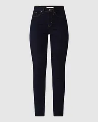 Levi's Shaping Skinny Fit Jeans mit Stretch-Anteil Modell '311 Dunkelblau