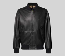 Regular Fit Lederjacke aus echtem Lammnappa-Leder Modell 'BOSTON-S