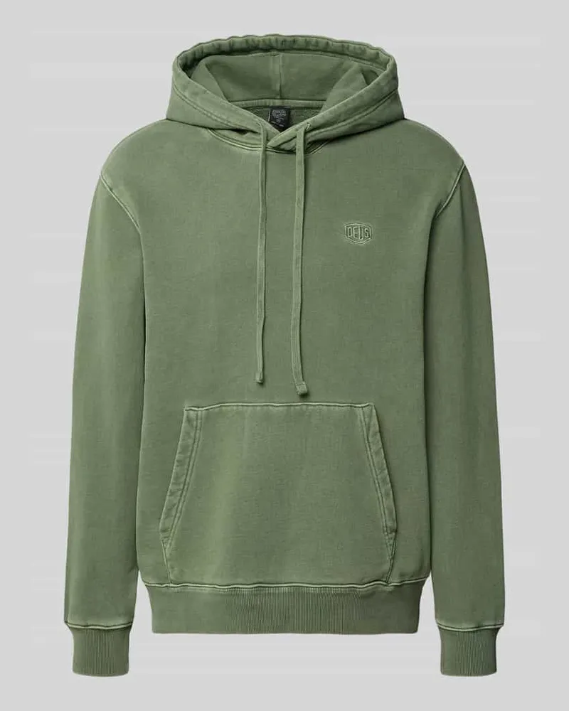 Deus Ex Machina Hoodie mit Känguru-Tasche Khaki