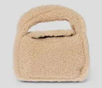 Crossbody Bag aus Teddyfell