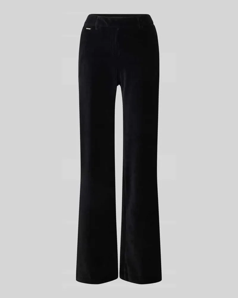 Brax Cordhose mit elastischem Bund und Eingrifftaschen Modell 'MAINE Black