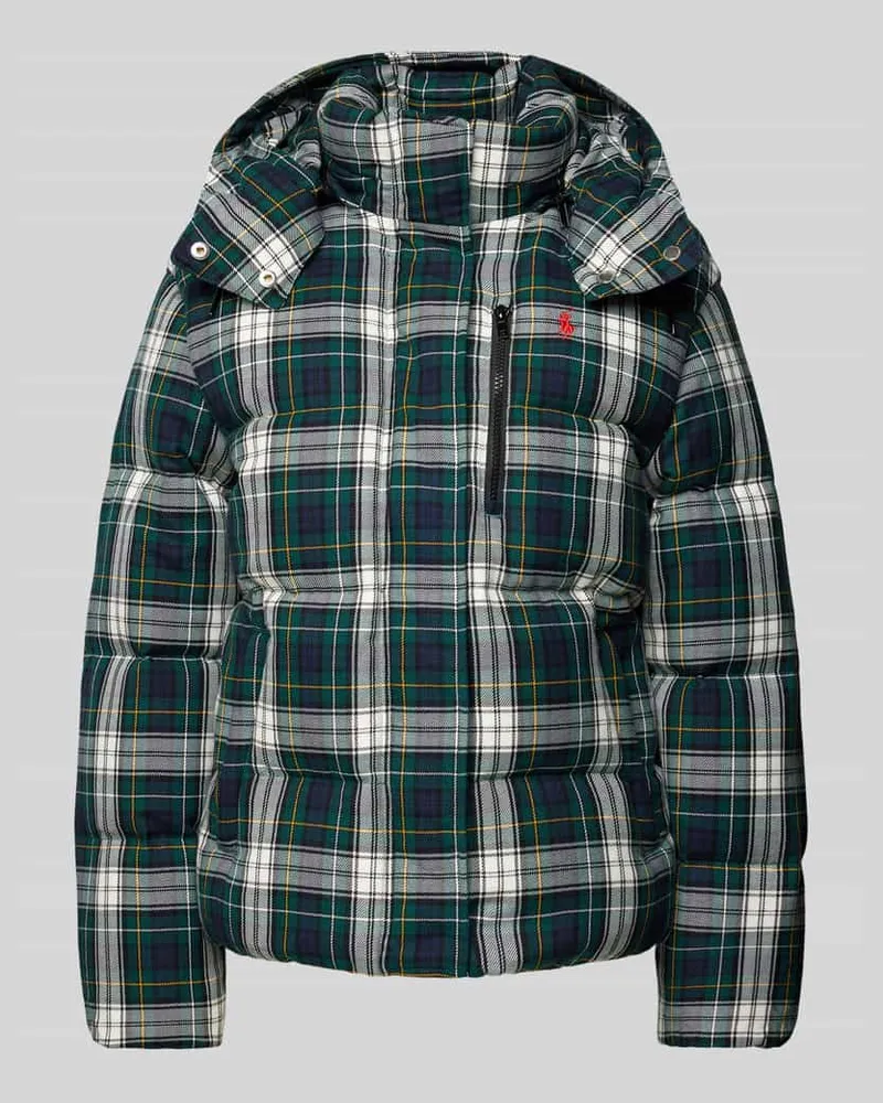 Ralph Lauren Steppjacke mit Kapuze Gruen