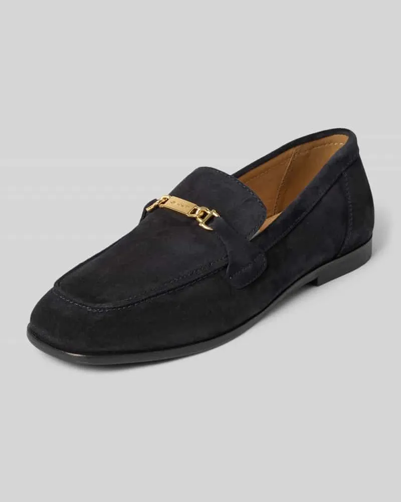 Gant Loafer aus echtem Rindsleder Modell 'Gimble Dunkelblau