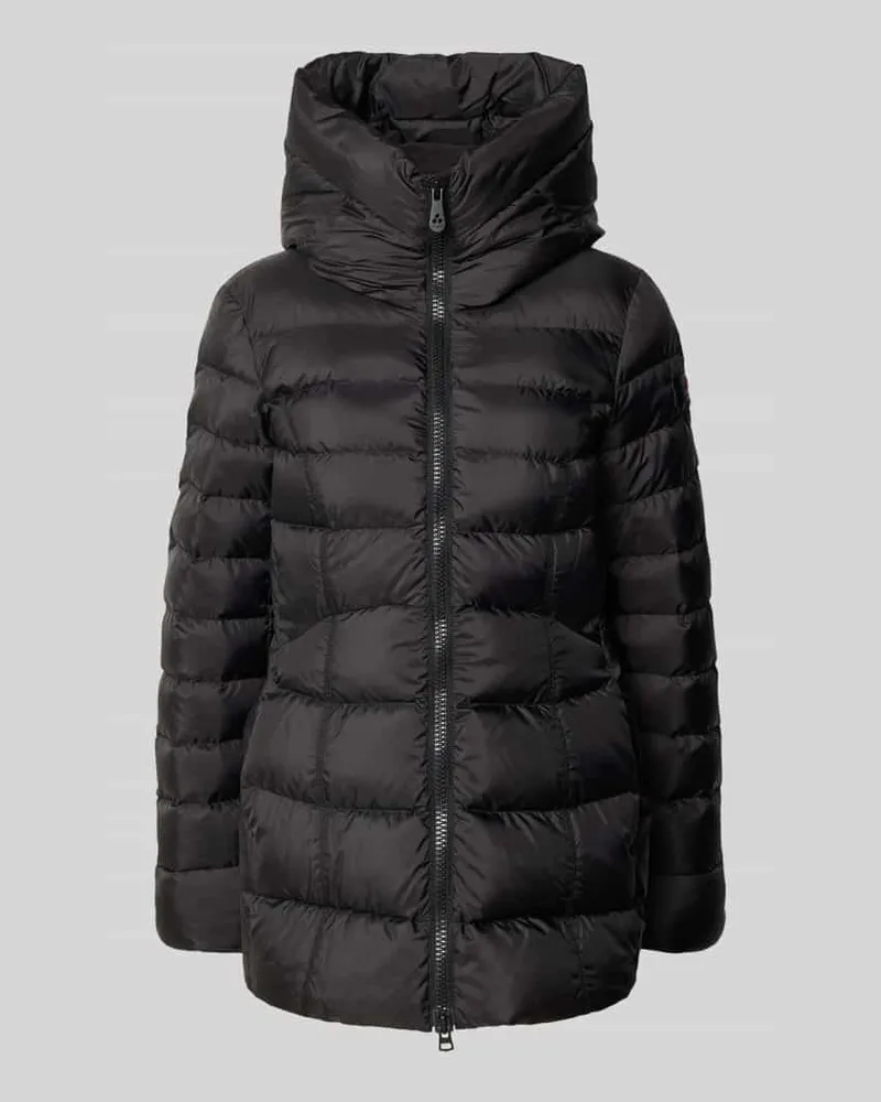 Peuterey Daunenjacke mit Zweiwege-Reißverschluss Modell 'ESDRA Black