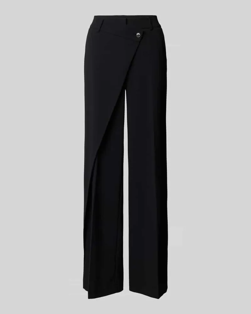 Cambio Stoffhose mit französischen Eingrifftaschen Modell 'ANAIS Black