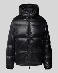 Armani Exchange Daunenjacke mit Zweiwege-Reißverschluss Black