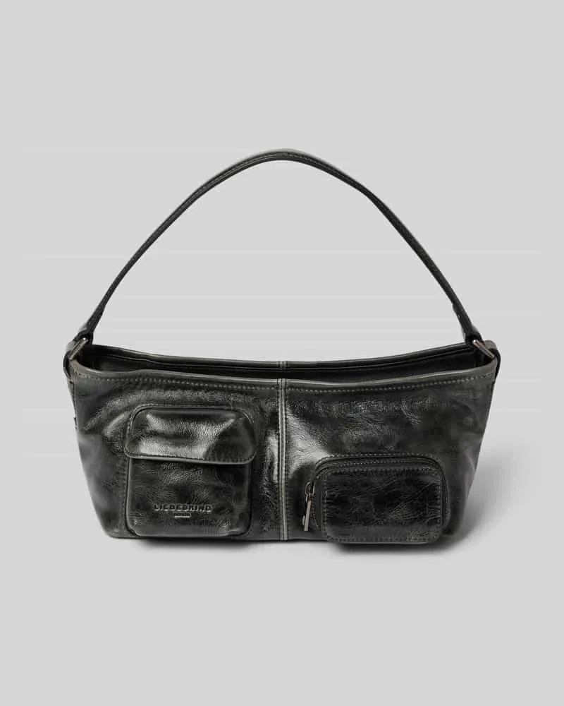 Liebeskind Crossbody Bag in Leder-Optik Anthrazit