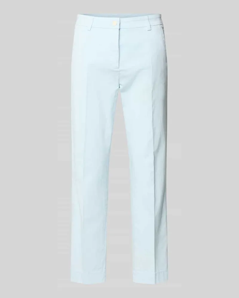 Cambio Caprihose mit Eingrifftaschen Modell 'KIANA Hellblau