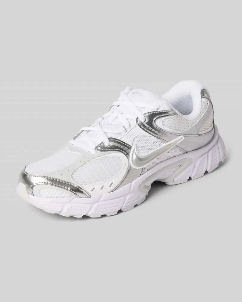 Nike Sneaker mit Logo-Patch Weiss