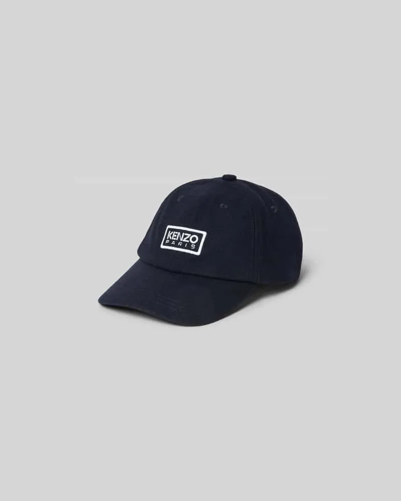 Kenzo Base Cap mit Logo-Stitching Dunkelblau