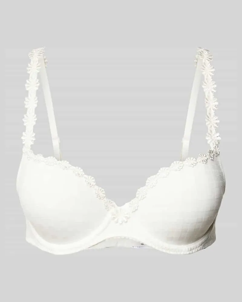 Marie Jo Schalen-BH mit Herz-Ausschnitt und Push-Up-Effekt Modell 'Avero Offwhite