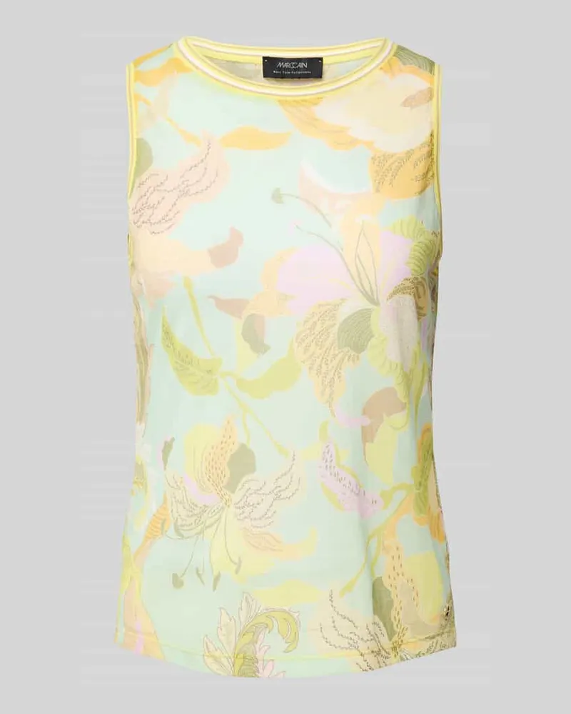 Marc Cain Tanktop in Strick-Optik Gelb