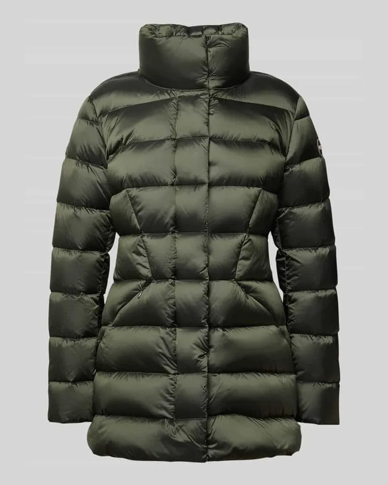 Colmar Steppjacke mit Stehkragen und Reißverschlusstaschen Dunkelgruen