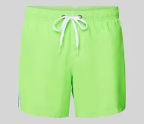 Regular Fit Badeshorts mit angedeutetem Eingriff