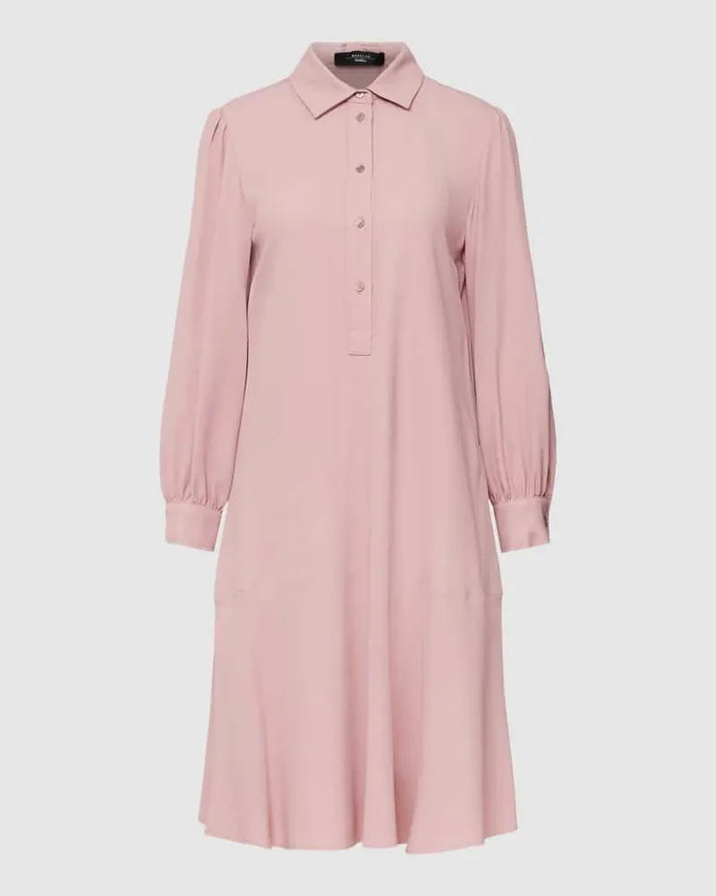 Max Mara Blusenkleid mit Bindegürtel Modell 'VALS Rosa