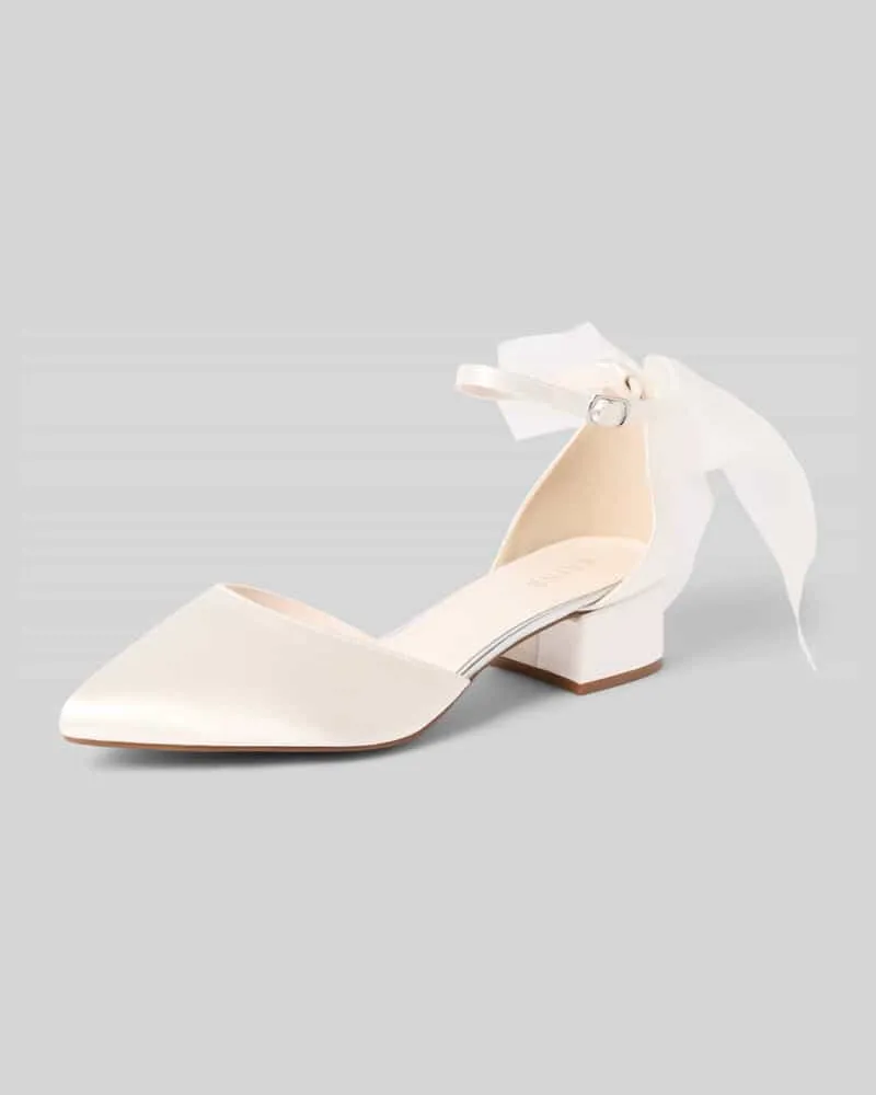 Rainbow Club Pumps mit Zierschleife Modell 'Kacy Offwhite