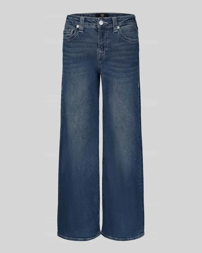 True Religion Baggy Jeans aus Baumwoll-Mix Modell 'Bobbi Jeansblau