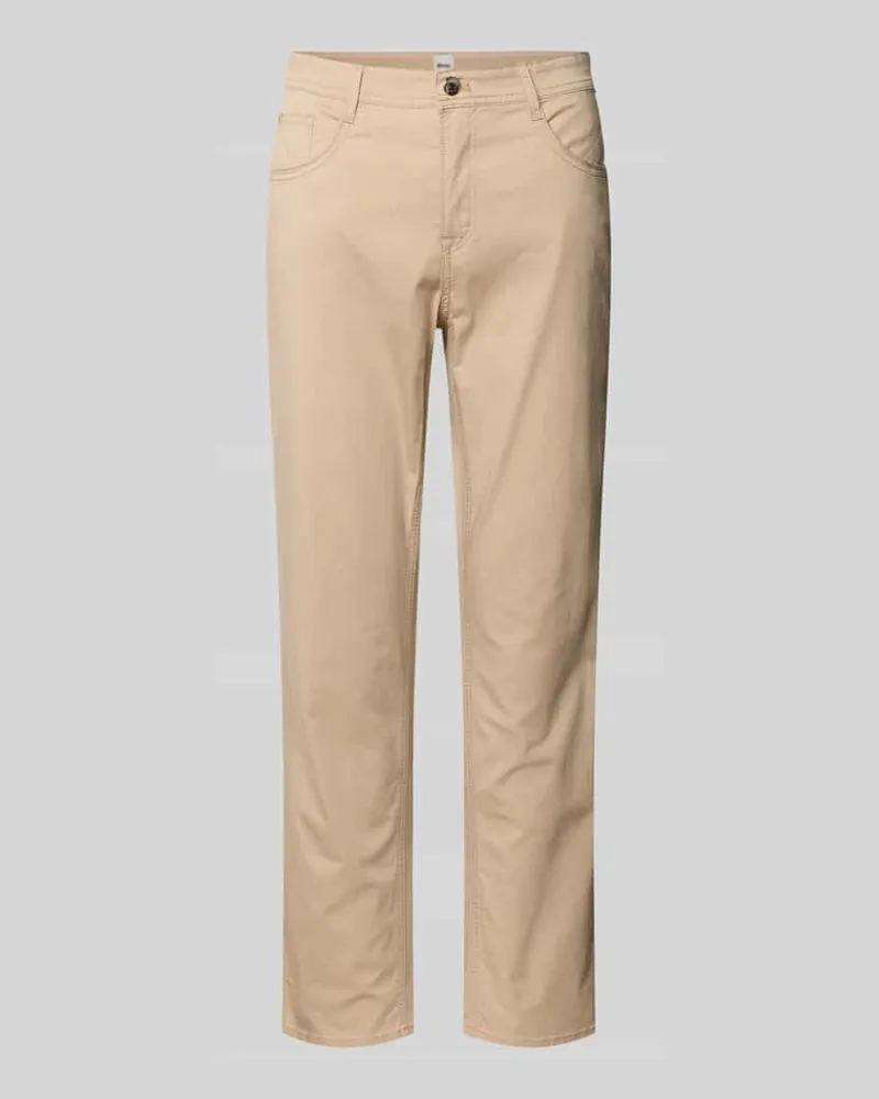 Brax Hose in verkürzter Passform Modell 'Mary Beige
