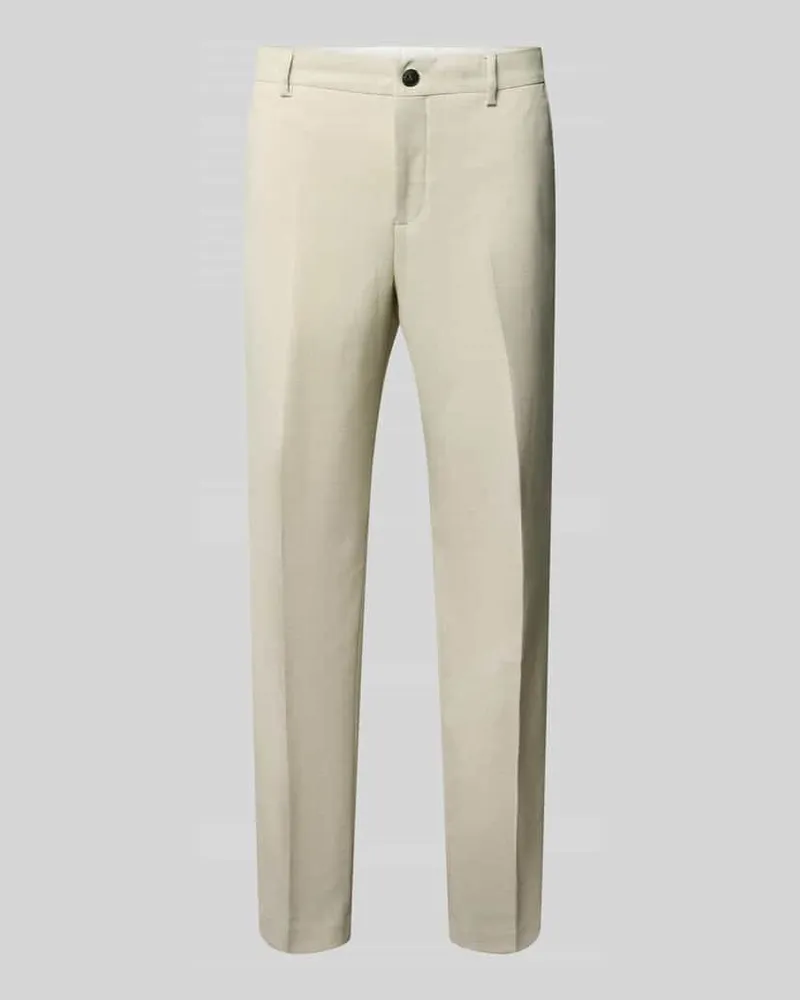 Selected Homme Slim Fit Anzughose mit Woll-Anteil Modell 'SLIM-OASIS Offwhite