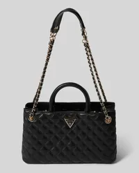 Guess Handtasche mit Steppnähten Modell 'GIULLY GFRIEND Black