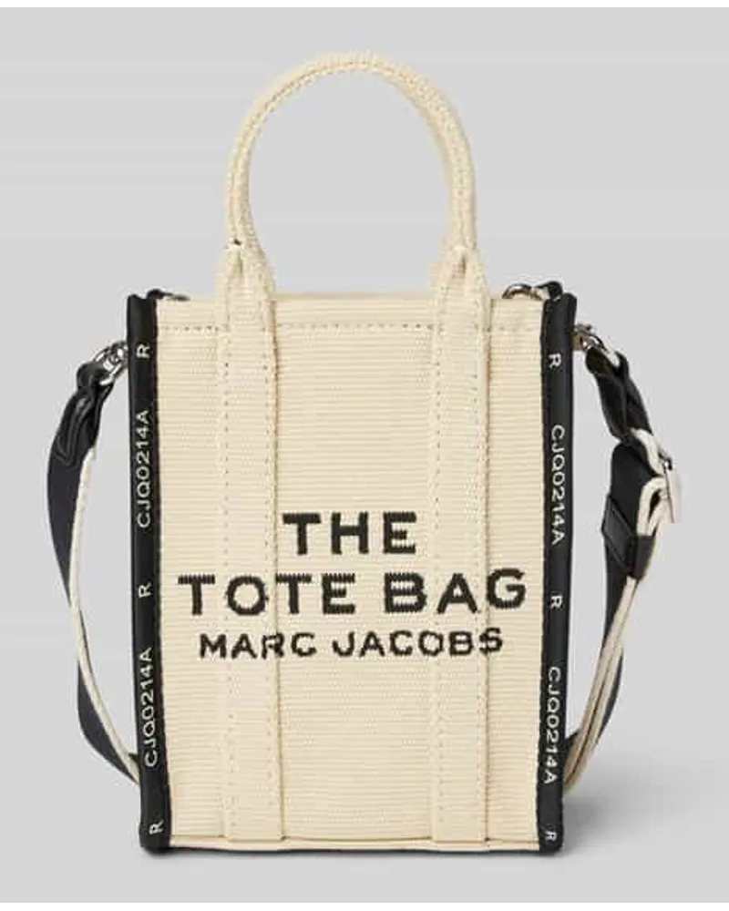 Marc Jacobs Mini Tote Bag mit Label-Details Sand