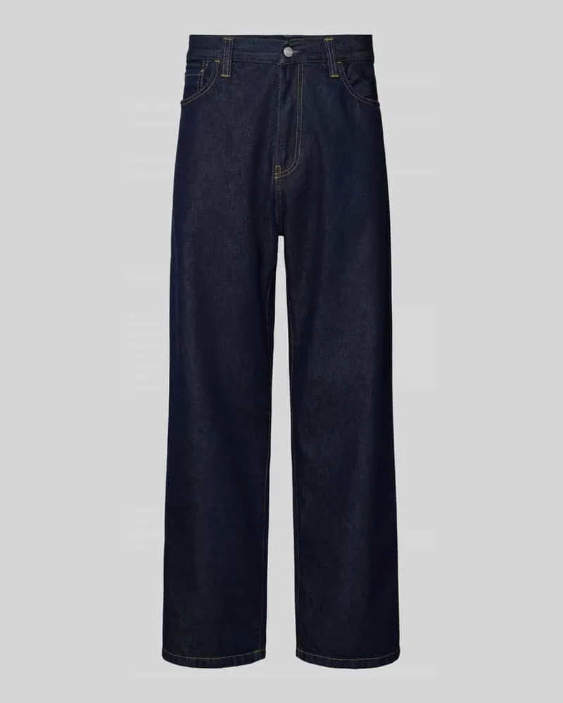 Carhartt WIP Jeans mit weitem Bein Modell 'LANDON Dunkelblau
