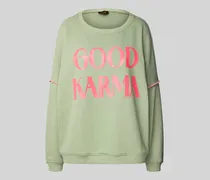 Oversized Sweatshirt mit Statement-Print