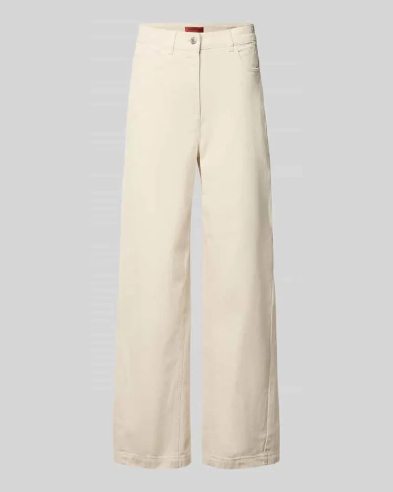 MAX&Co. Barrel Jeans aus reiner Baumwolle Modell 'GAZZA Offwhite