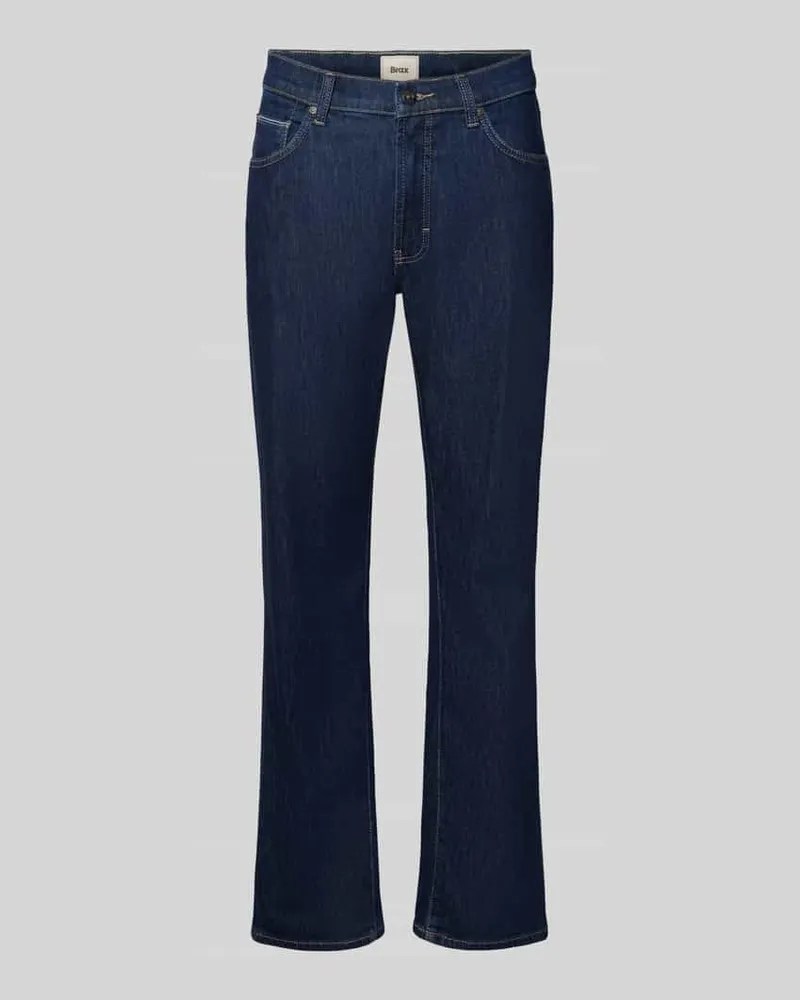 Brax Relaxed Fit Jeans aus Baumwoll-Mix Modell 'Clint Marine